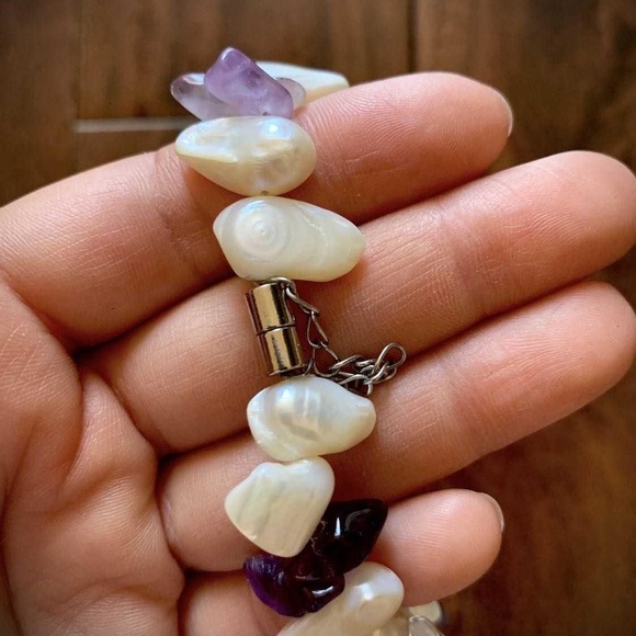 Amethyst bracelet - Picture 4 of 4